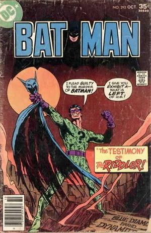 Batman #292 cover
