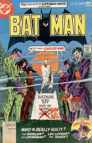 Batman #291 cover