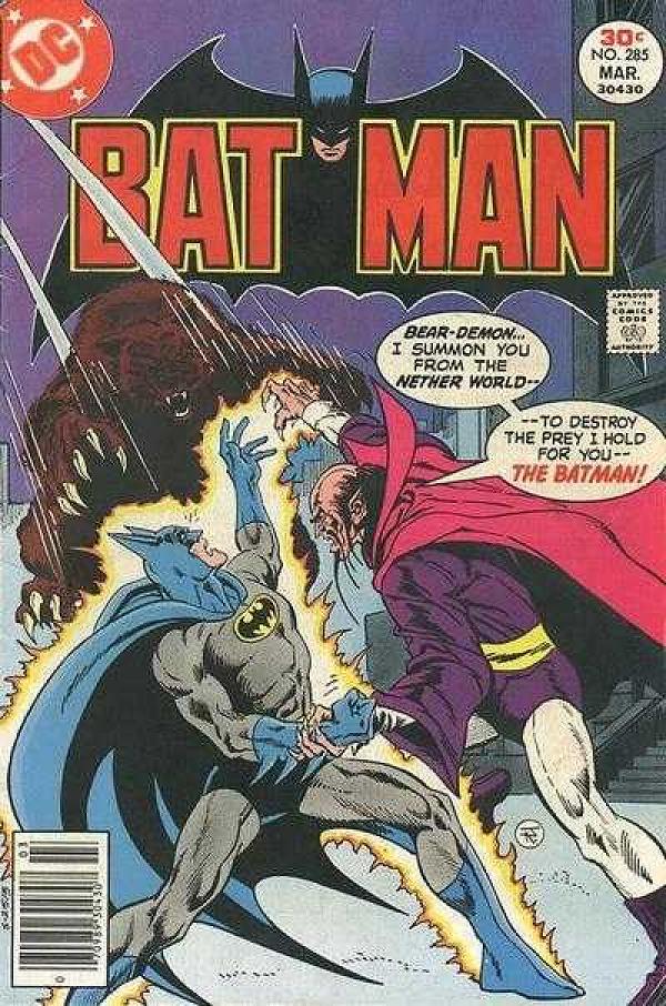 Batman #285 null cover