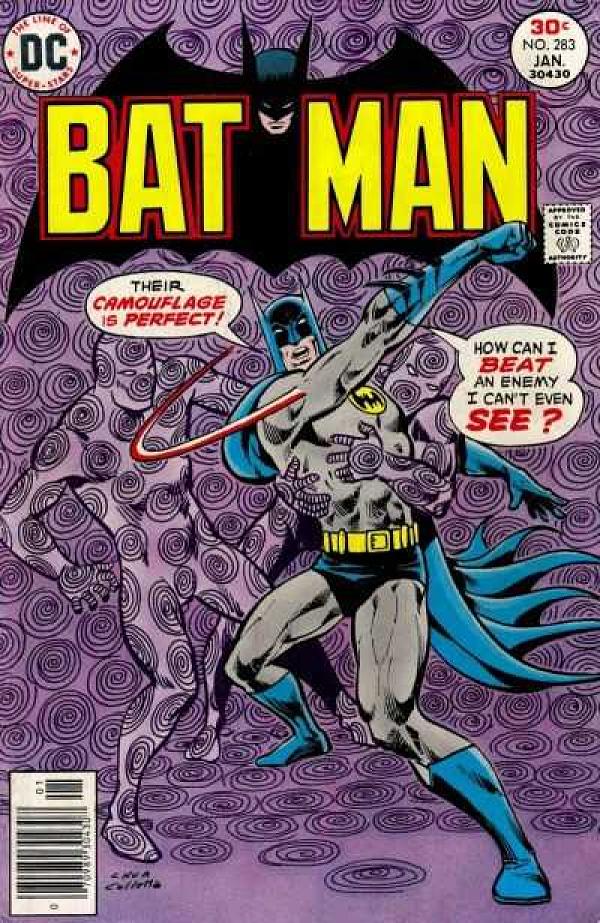 Batman #283 null cover