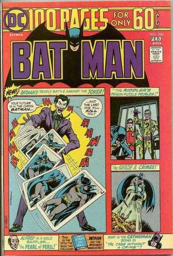 Batman #260 null cover