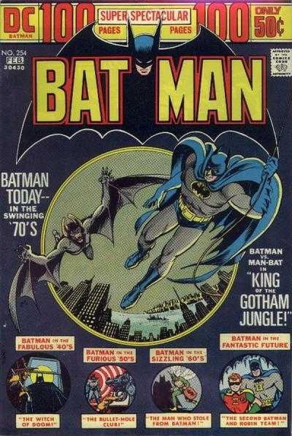 Batman #254 null cover