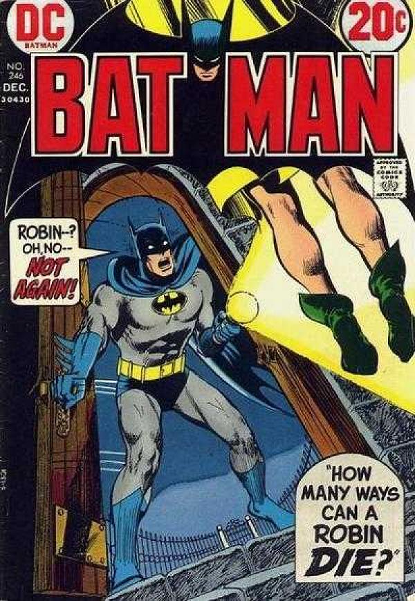 Batman #246 null cover