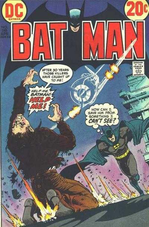 Batman #248 null cover
