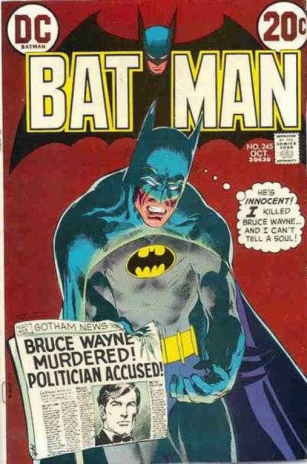 Batman #245 null cover