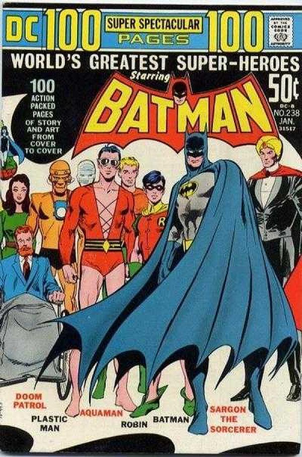 Batman #238 null cover