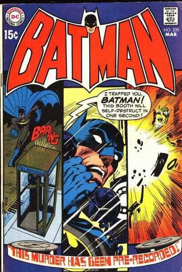 Batman #220 null cover