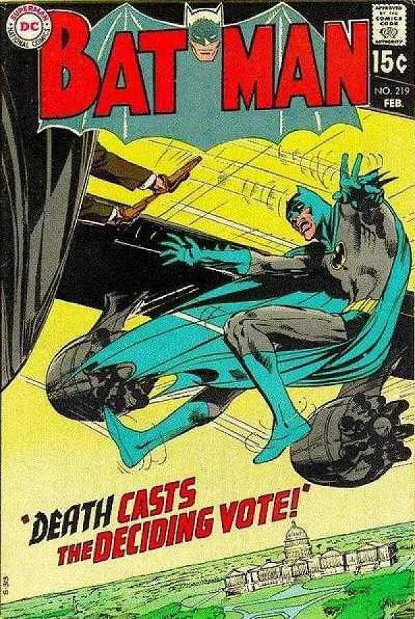 Batman #219 null cover