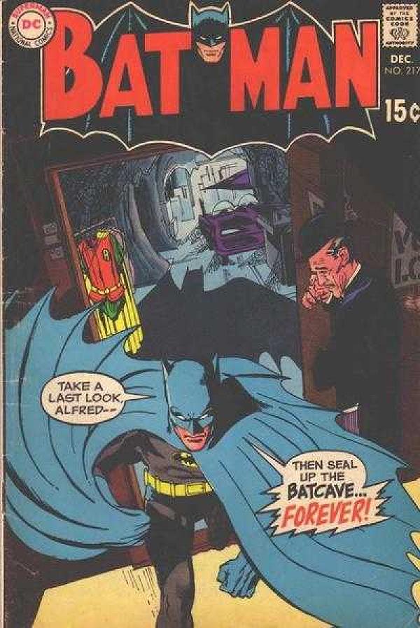 Batman #217 null cover