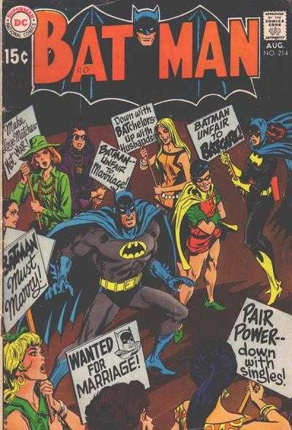 Batman #214 null cover