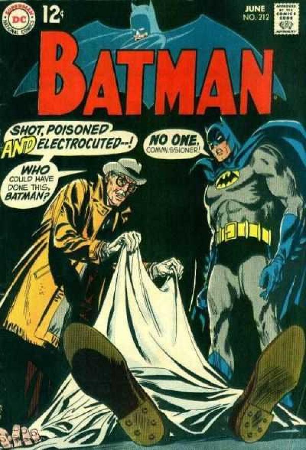 Batman #212 null cover