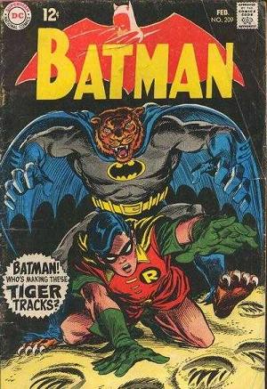 Batman #209 cover