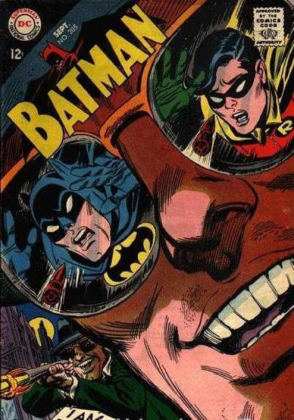 Batman #205 null cover