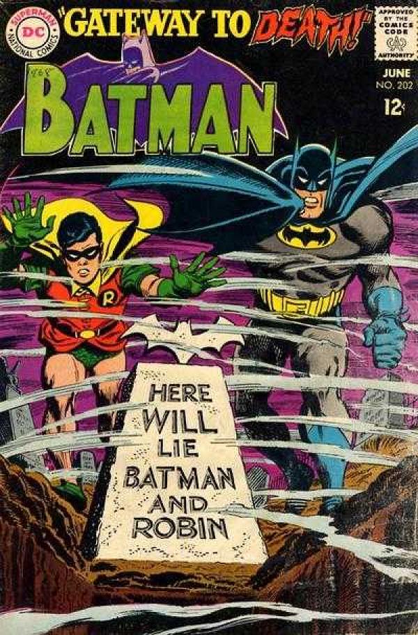 Batman #202 null cover