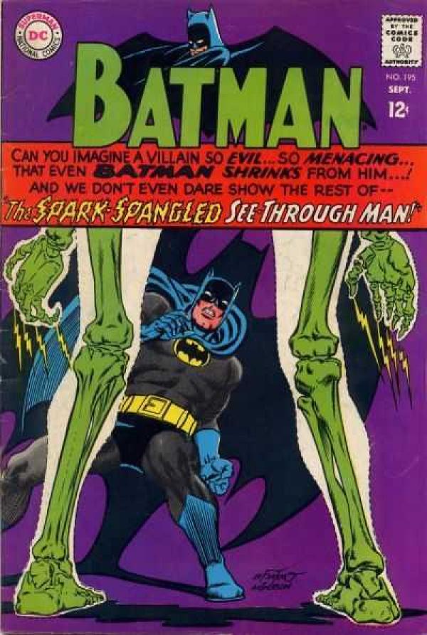 Batman #195 null cover