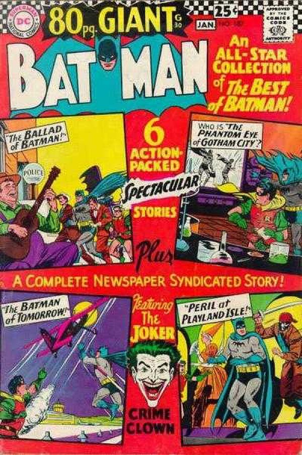 Batman #187 null cover