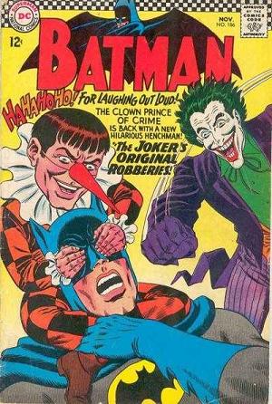 Batman #186 cover