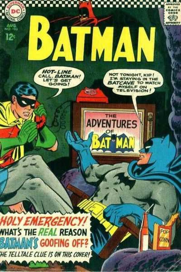 Batman #183 null cover