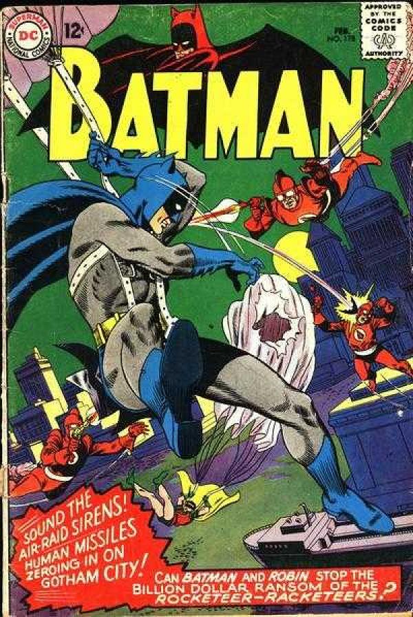 Batman #178 null cover