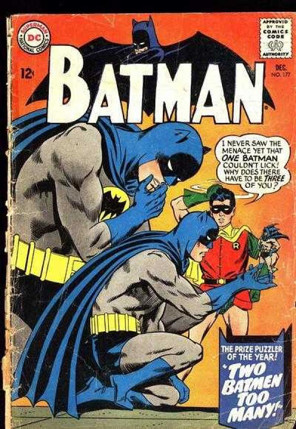 Batman #177 null cover