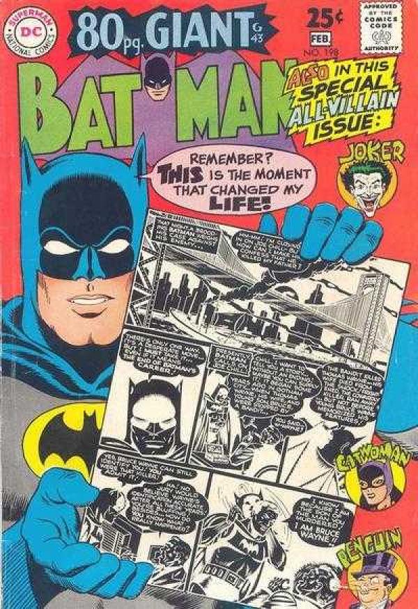 Batman #198 null cover