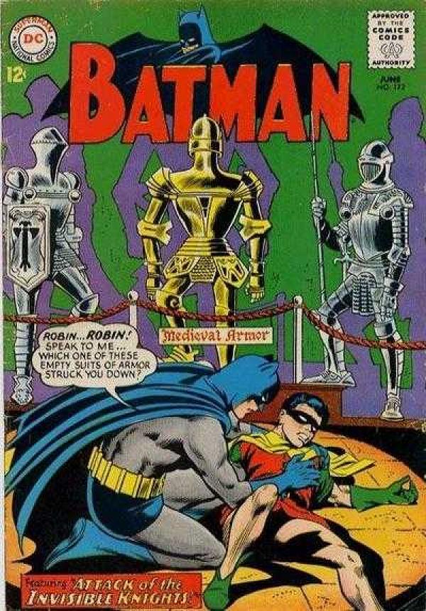 Batman #172 null cover