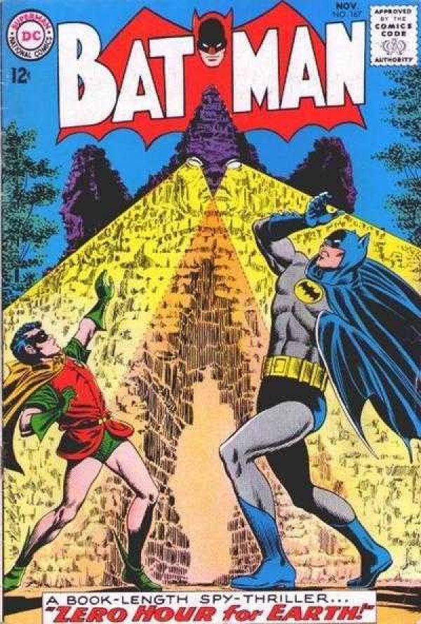 Batman #167 null cover