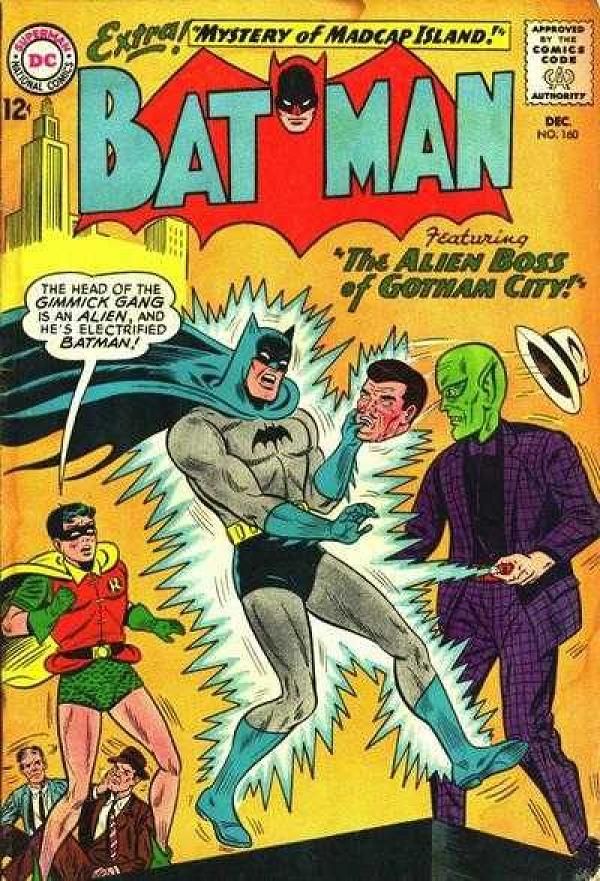 Batman #160 null cover