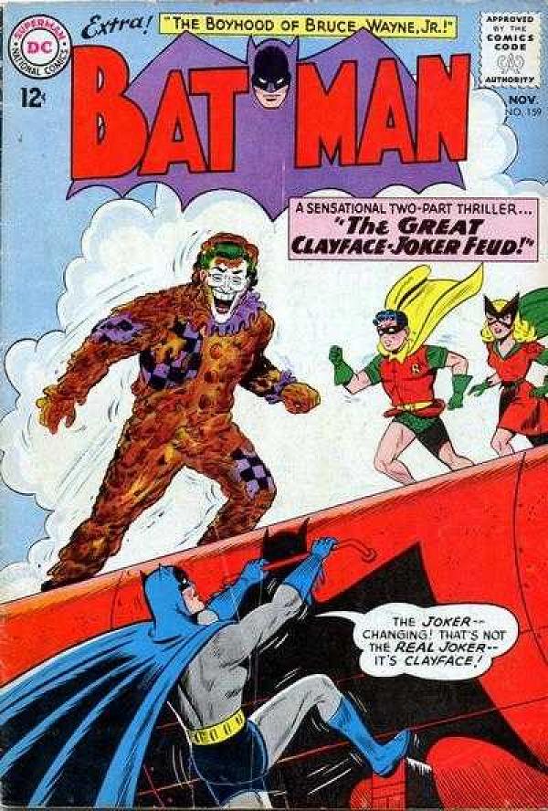 Batman #159 null cover