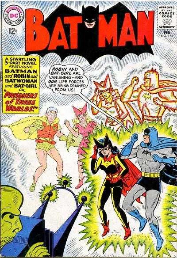 Batman #153 null cover