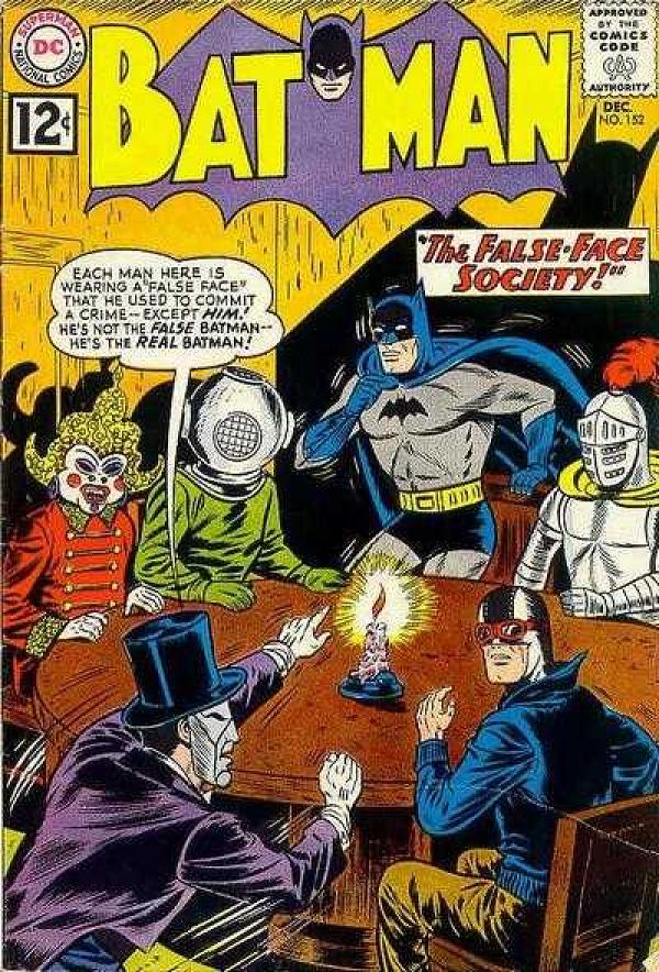 Batman #152 null cover