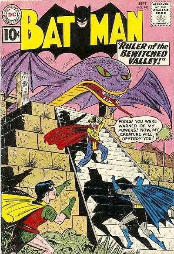 Batman #142 null cover