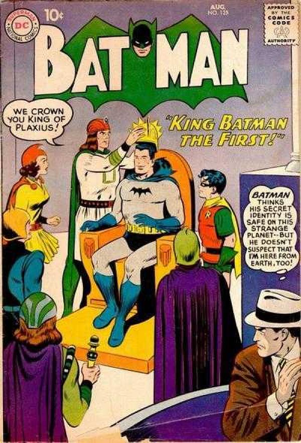 Batman #125 null cover