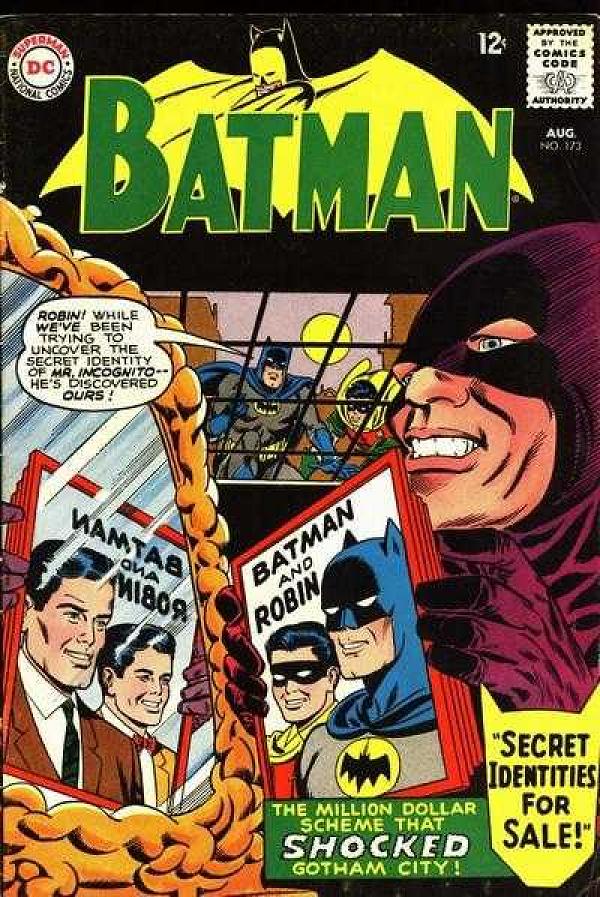 Batman #173 null cover