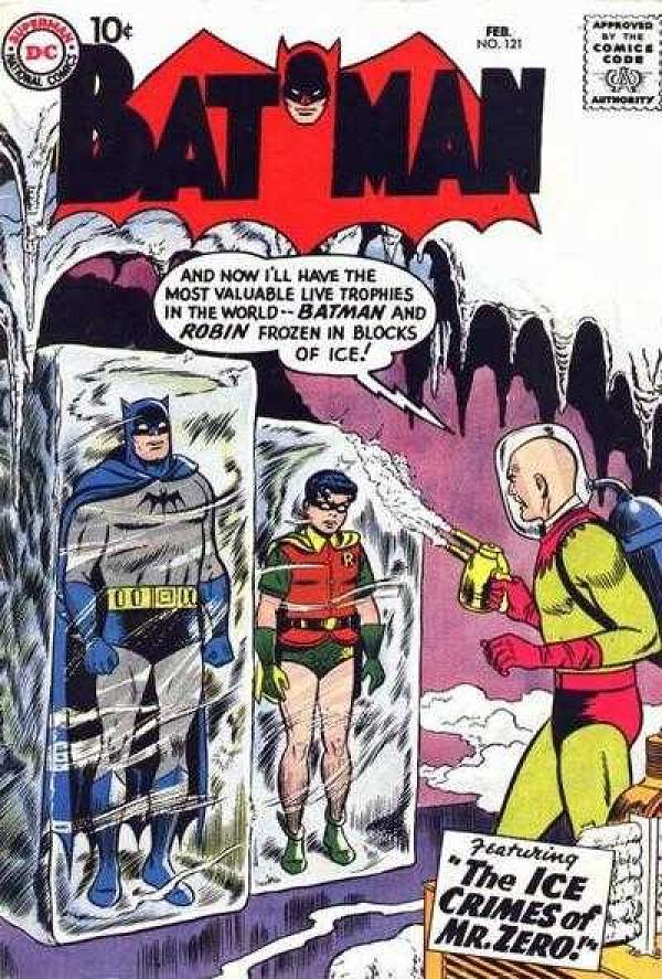 Batman #121 null cover