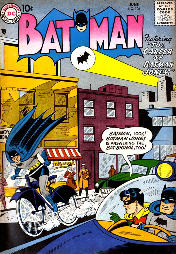 Batman #108 null cover