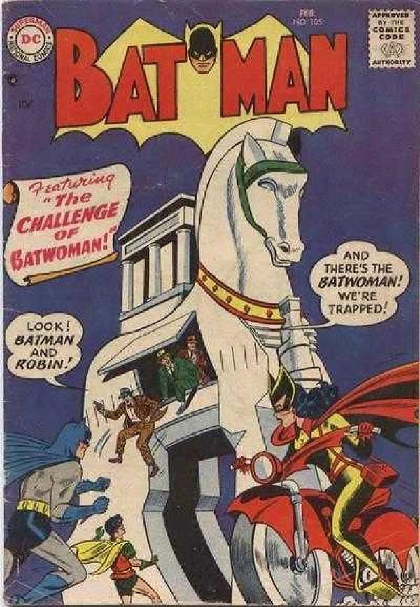 Batman #105 null cover