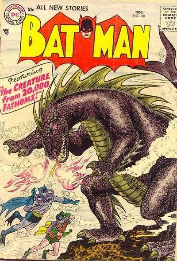 Batman #104 null cover