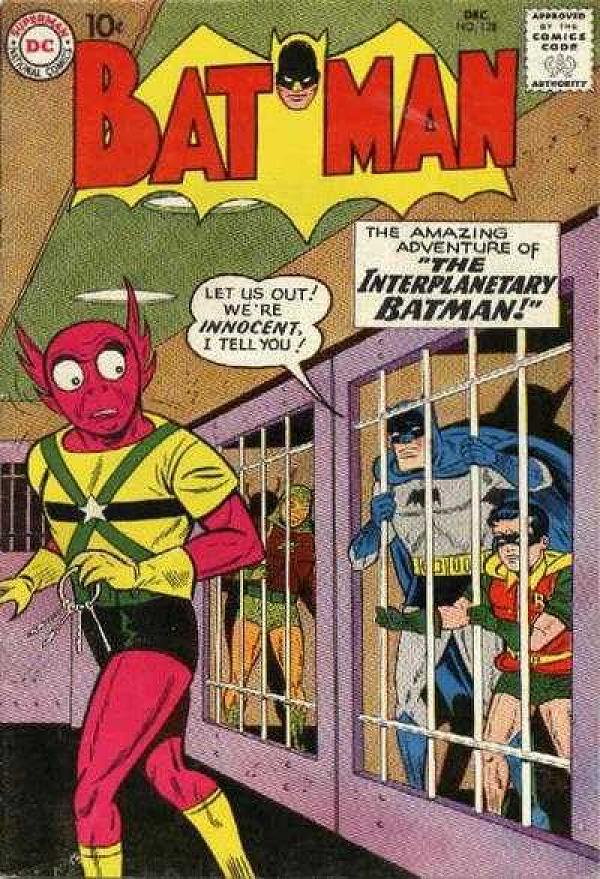 Batman #128 null cover