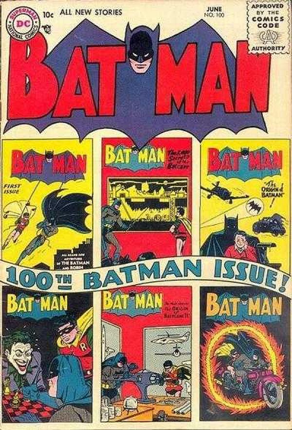 Batman #100 null cover