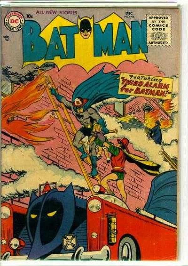 Batman #96 null cover