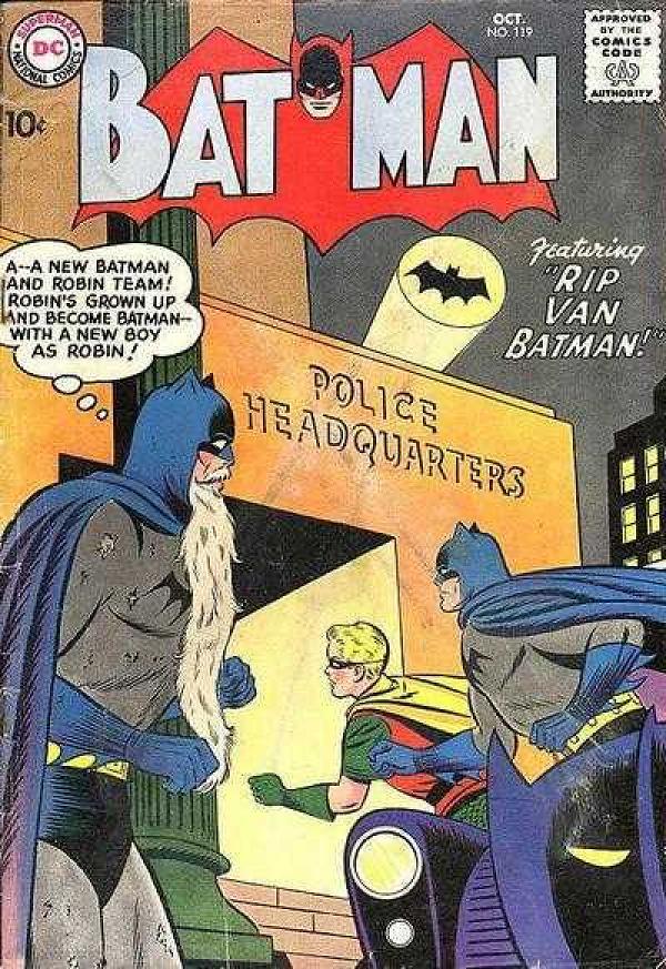 Batman #119 null cover