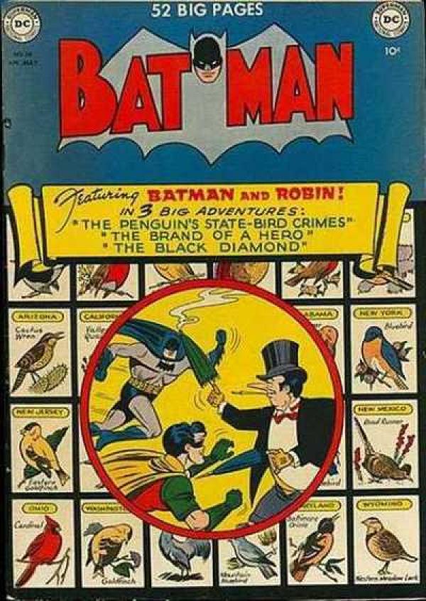 Batman #58 null cover