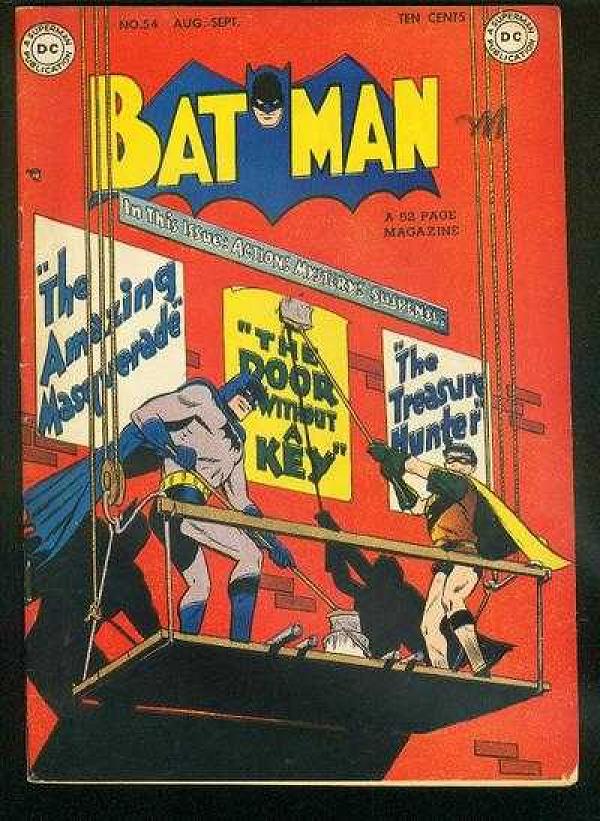 Batman #54 null cover