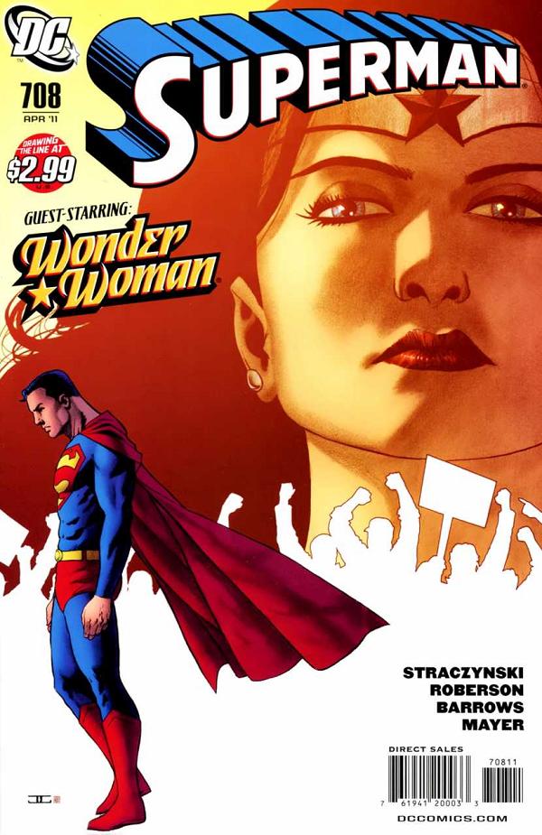 Superman #708 null cover
