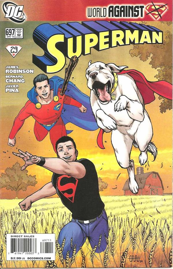 Superman #697 null cover