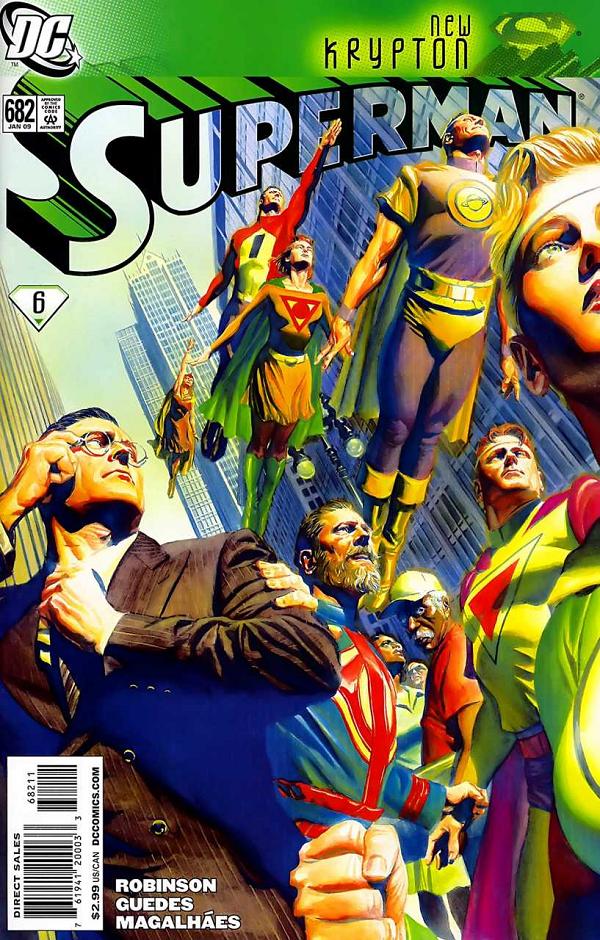 Superman #682 null cover