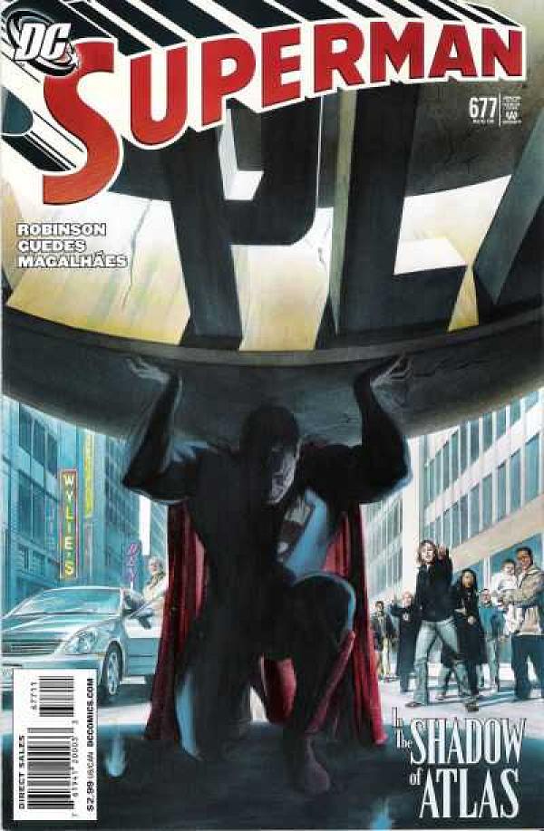 Superman #677 null cover