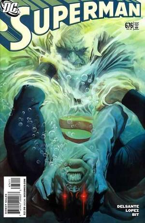 Superman #676 null cover