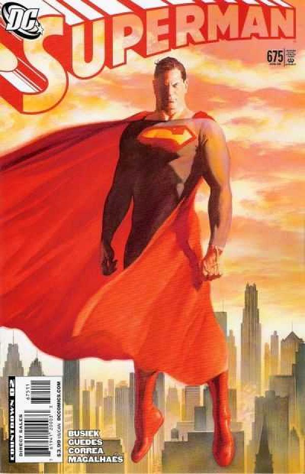 Superman #675 null cover